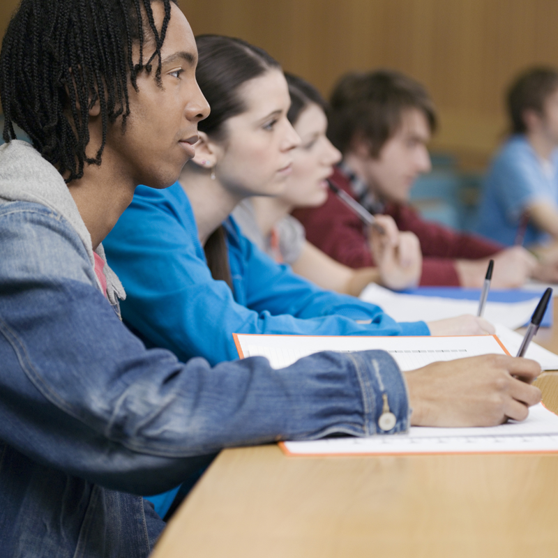 Students learning
