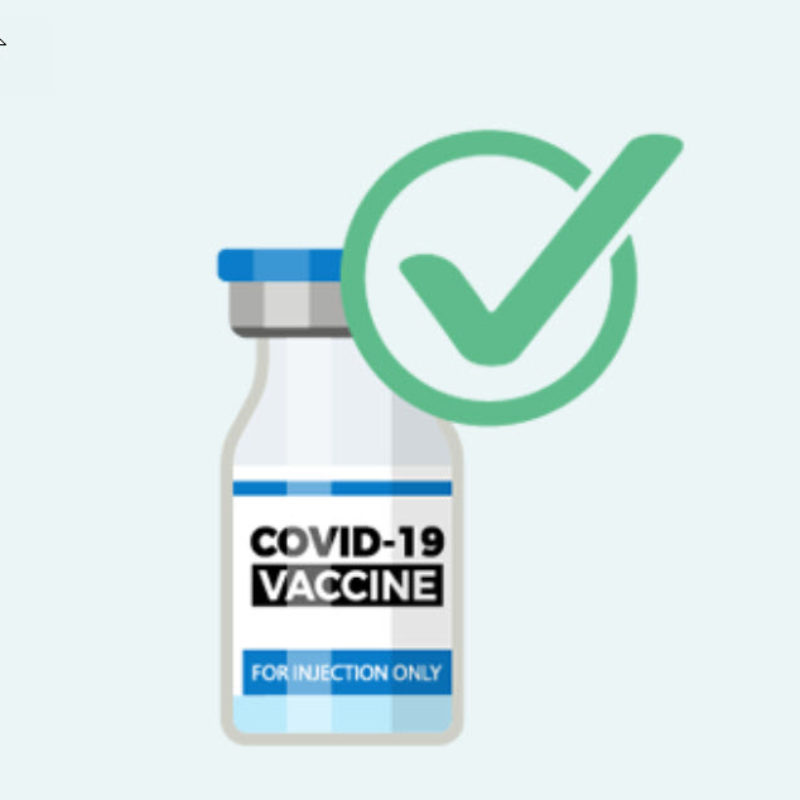 Graphic of vaccine vial