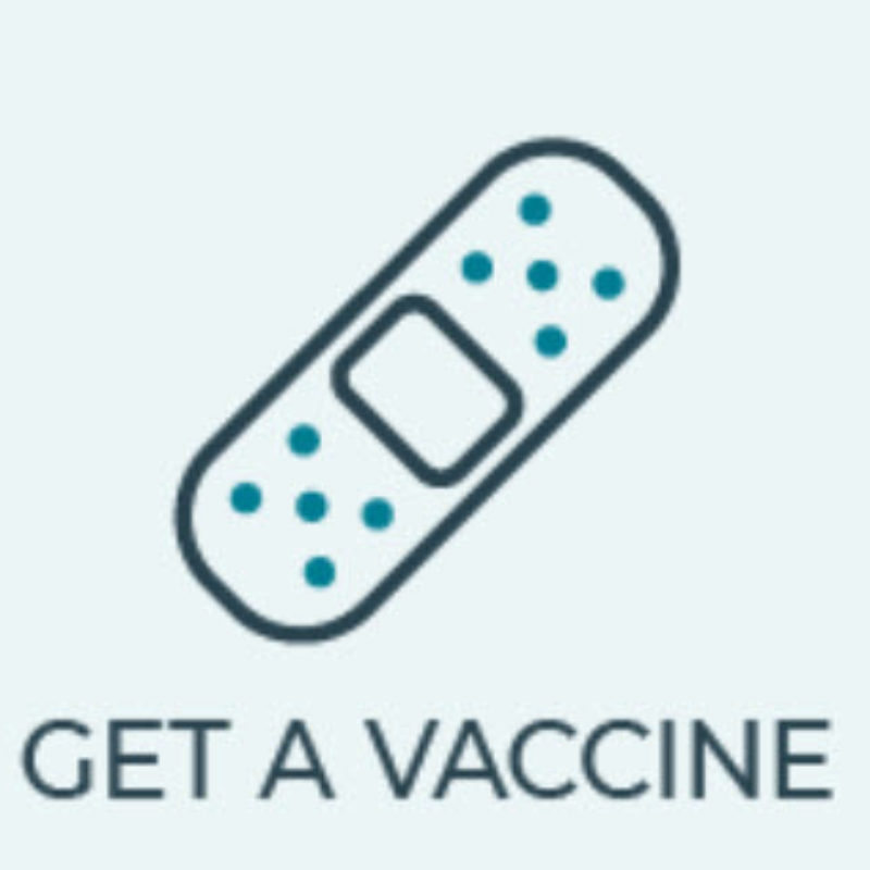 "Get a vaccine"